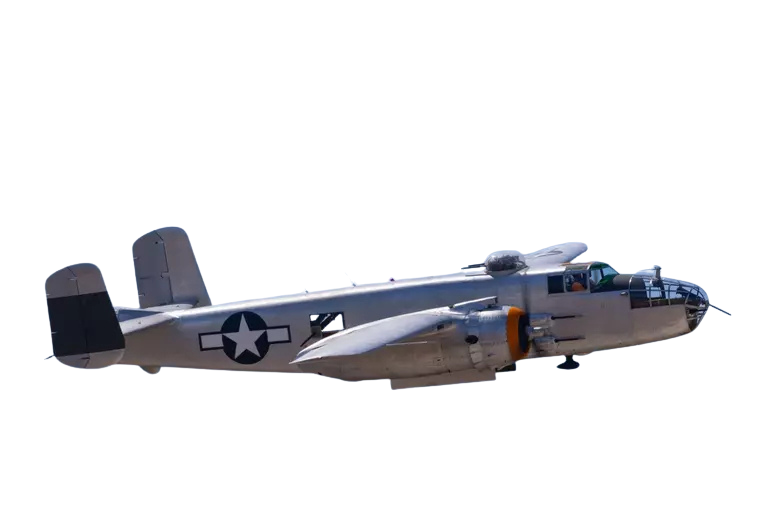 Vintage Bomber Plane